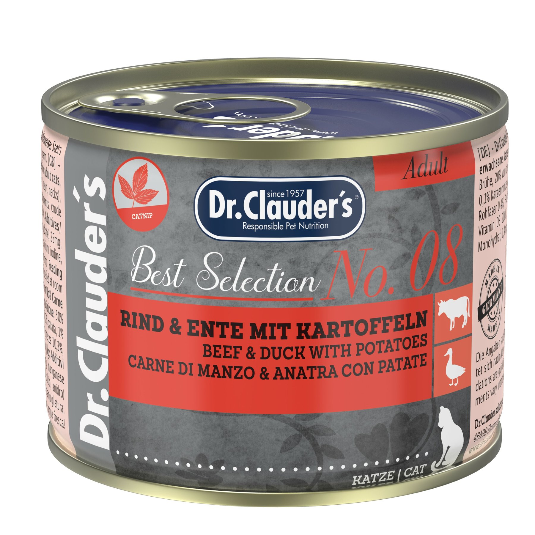 Dr.Clauder's Best Selection №8 Beef & Duck with potatoes 200 г