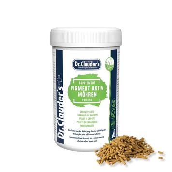 Вітамінно-мінеральний комплекс для собак Dr.Clauder&rsquo;s Pigment Active Carrot Pellets для посилення пігментації собак червоних, рудих, коричневих окрасів, 600 г