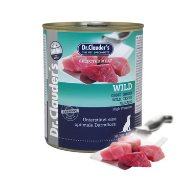 Влажный корм Dr.Clauder&rsquo;s Selected Wild Game 800 г Дичь и Утка